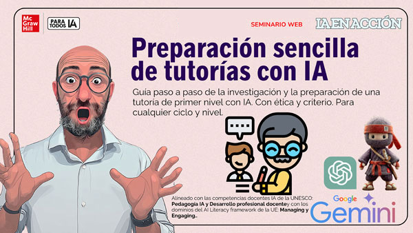 Seminario web - Crea r&uacute;bricas y feedback personalizado con IA