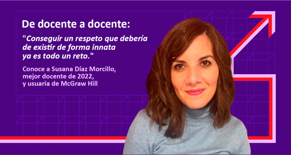 De docente a docente. Susana Diaz Morcillo, mejor docente de Secundaria 2023